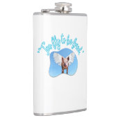 Zu fliegen, um Freund zu sein Flachmann (Rechts)