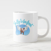 Zu fliegen, um Freund zu sein Jumbo-Tasse (Rechts)