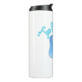 Zu fliegen, um Freund zu sein Thermosbecher (Nach links gedreht)