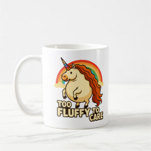 Zu Fluffig, um sich Sorgen zu machen, Foodie-Einho Kaffeetasse