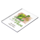 Zu Frosch oder nicht zu Frosch ... Notizblock (Linke Seite)