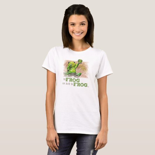 Zu Frosch oder nicht zu Frosch ... T-Shirt (Vorne ganz)
