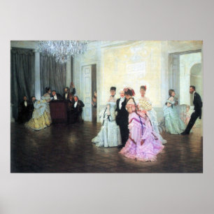 Zu früh durch James Tissot Poster