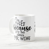 Zu früh für die Tasse (Vorderseite Links)