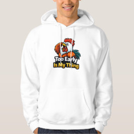 Zu früh ist mein Ding, Roaster-Zitat Hoodie