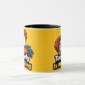 Zu früh ist mein Ding, Roaster-Zitat Tasse (Zentrum)