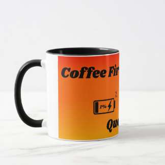 Zu früh tasse