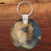 Zu früh verschwinden schlüsselanhänger (Vorderseite)