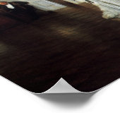 Zu früh von James Tissot Poster (Ecke)