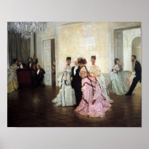 Zu früh von James Tissot Poster