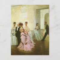 Zu früh von James Tissot, Vintage Viktorianische K