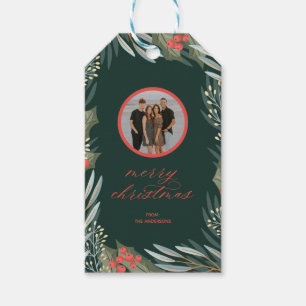 Zu/Für Winterlaub Weihnachtsgeschenk-Tags Foto Geschenkanhänger