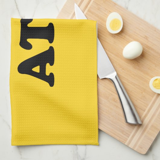 Zu Fuß ATM! Geschirrtuch (Viertel Falte)