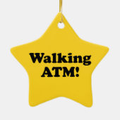 Zu Fuß ATM! Keramik Ornament (Hinten)