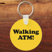 Zu Fuß ATM! Schlüsselanhänger (Vorderseite)