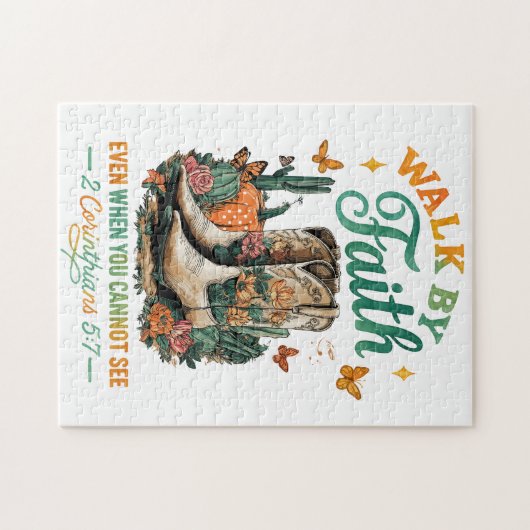 Zu Fuß durch den Glauben... Puzzle (Horizontal)