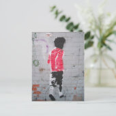 Zu Fuß Postkarte (Stehend Vorderseite)