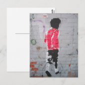 Zu Fuß Postkarte (Vorne/Hinten)