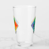 Zu Gay For Earth Funny Alien UFO Glas (Links)
