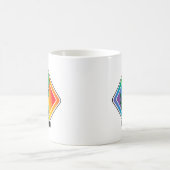 Zu Gay For Earth Funny Alien UFO Kaffeetasse (Mittel)