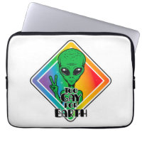 Zu Gay For Earth Funny Alien UFO