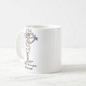 Zu geben ist besser als empfängt! kaffeetasse (Vorderseite Links)