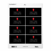 Zu gehen Schalen-Rot (Papiertogo) (Vorne)