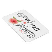 Zu gesegnet, um gedrucktes Magnet zu sein (Rechte Seite)