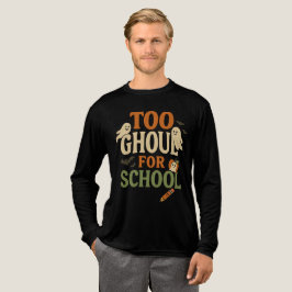 Zu Ghoul für Lehrer Halloween-Shirt Tri-Blend Shirt