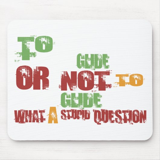 Zu gleiten mousepad (Vorne)