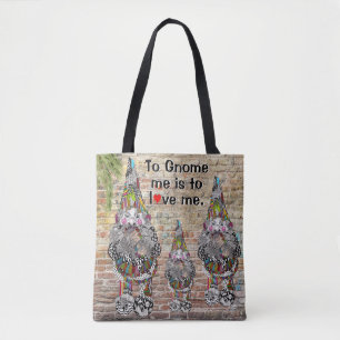 Zu Gnome Me ist es, mich in die Liebe zu bringen Tasche