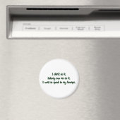 Zu Gramps sprechen gewollt Magnet (In Situ (Geschirrspüler))
