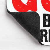 ZU GROSS FÜR EINE RELIGION MOUSEPAD (Ecke)