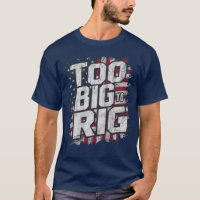 Zu groß für Rig Funny Trump 2024 Dunks Joke Spaß