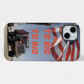 ZU GROSS ZUM FRISIEREN iPhone HÜLLE (Rückseite (Horizontal))