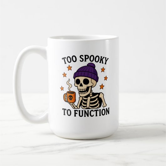 Zu gruselig um zu funktionieren kaffeetasse (Links)