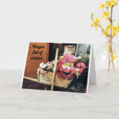 ZU "GUTEN FREUNDEN" SCHÄTZEN WIR BEI CHRISTMAS KARTE (Gelbe Blume)