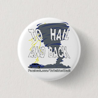 Zu hageln und hinterer Knopf Button