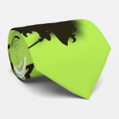 Zu Halloween Abend 3D unter Sternen fliegen Krawatte (Gerollt)