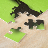 Zu Halloween Abend 3D unter Sternen fliegen Puzzle (Seite)