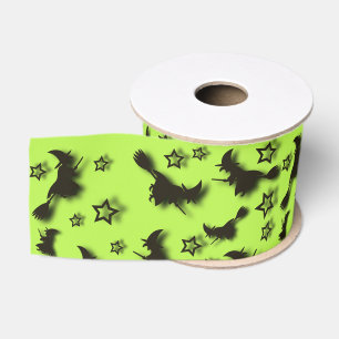 Zu Halloween Abend 3D unter Sternen fliegen Ripsband