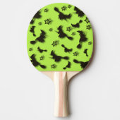 Zu Halloween Abend 3D unter Sternen fliegen Tischtennis Schläger (Vorderseite)