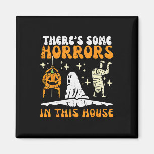 Zu Halloween gibt es ein paar Horror in diesem Hau Magnet