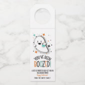 Zu Halloween hast du Wine Beer Alcohol stimuliert Flaschenanhänger (Vorderseite)