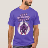 Zu Halloween hing einfach um das Bat Funny Shirt h (Vorderseite)