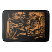 Zu Halloween-Horror toter Bergleute Badematte (Vorderseite)