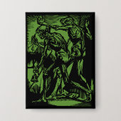 Zu Halloween-Horror toter Bergleute Button (Vorderseite)