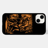 Zu Halloween-Horror toter Bergleute Case-Mate iPhone Hülle (Rückseite (Horizontal))
