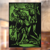 Zu Halloween-Horror toter Bergleute Fensteraufkleber (Blatt 2)