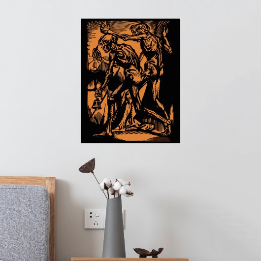 Zu Halloween-Horror toter Bergleute Foliendrucke (In Situ (Schlafzimmer 2))